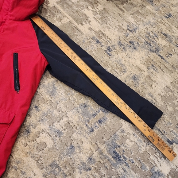 Mother Karen's Red Blue Coat. Men's size Large. - Picture 13 of 14